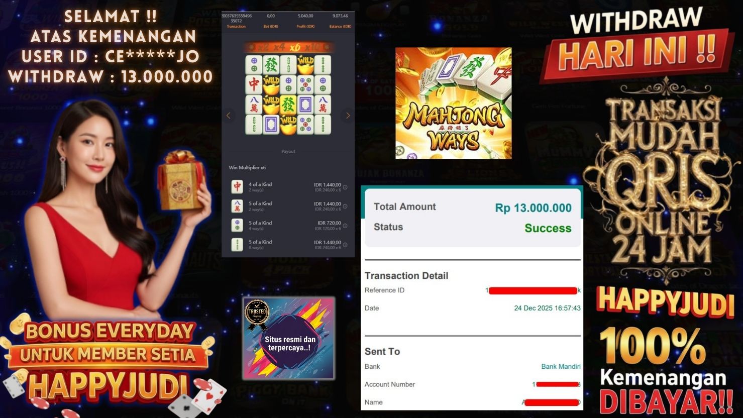 HAPPYJUDI JACKPOT SLOT MAHJONG WAYS